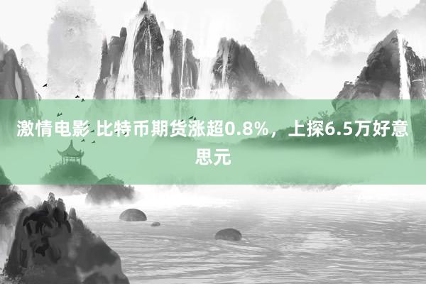 激情电影 比特币期货涨超0.8%，上探6.5万好意思元